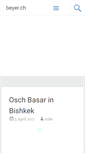 Mobile Screenshot of beyer.ch