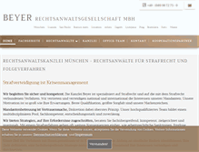 Tablet Screenshot of beyer.eu